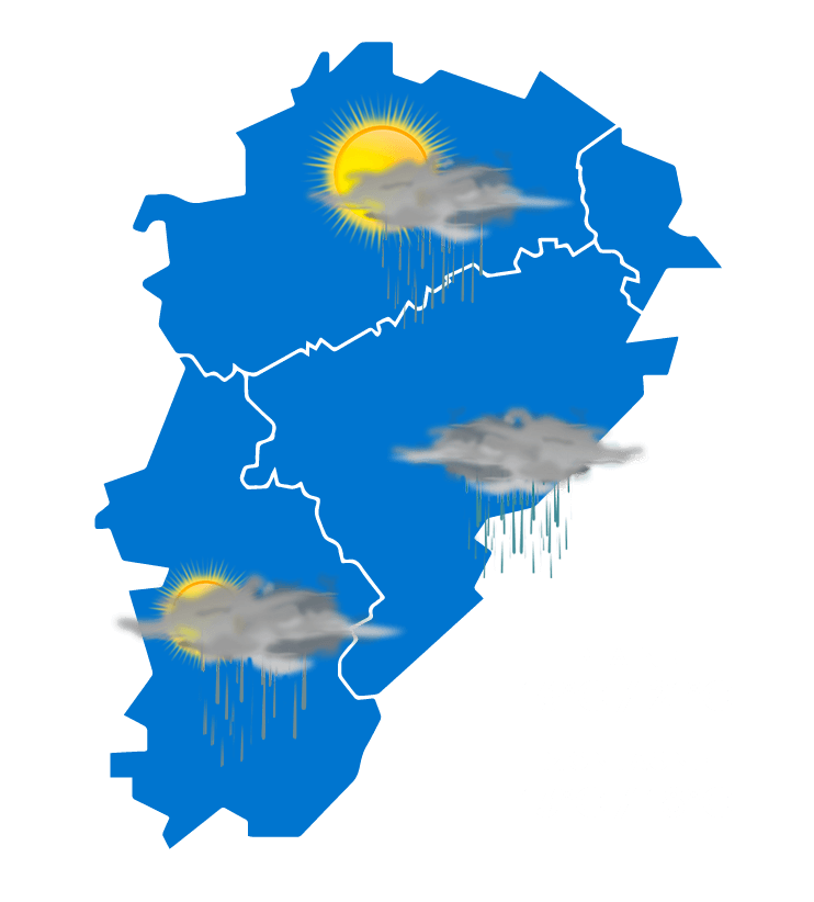 Carte météo à jour + 2