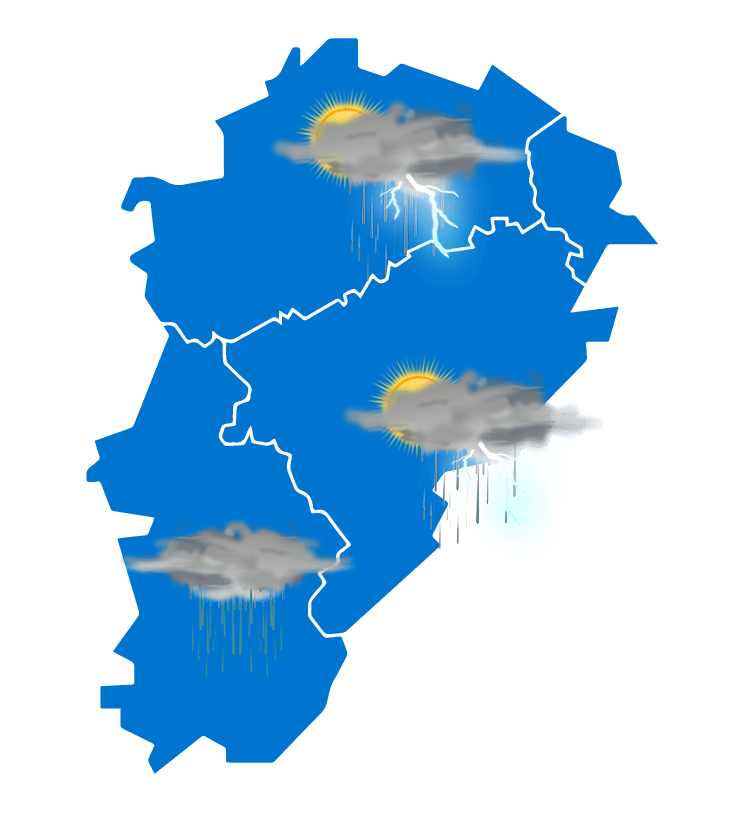 Carte météo à jour + 2
