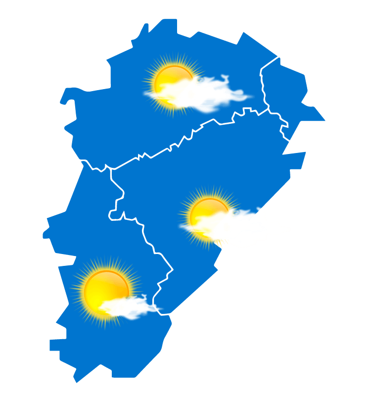 Carte météo à jour + 2