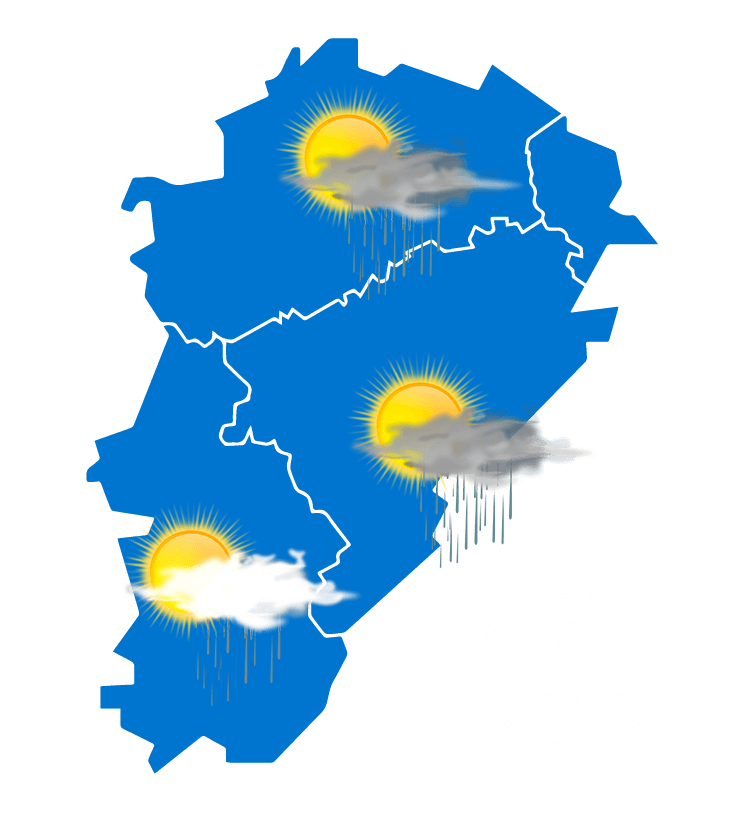 Carte météo à jour + 2