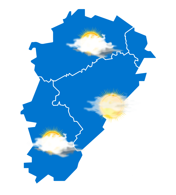 Carte météo à jour + 2