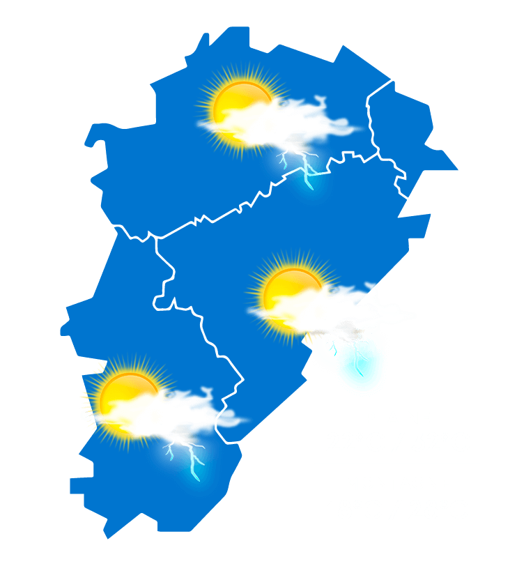 Carte météo à jour + 2