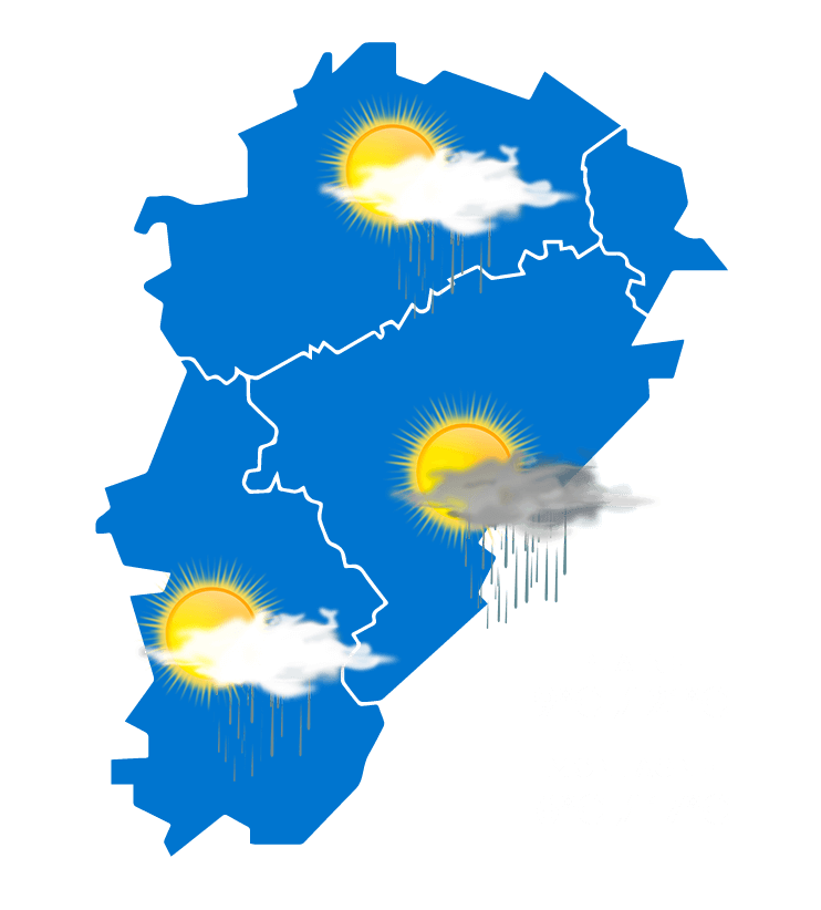 Carte météo à jour + 2
