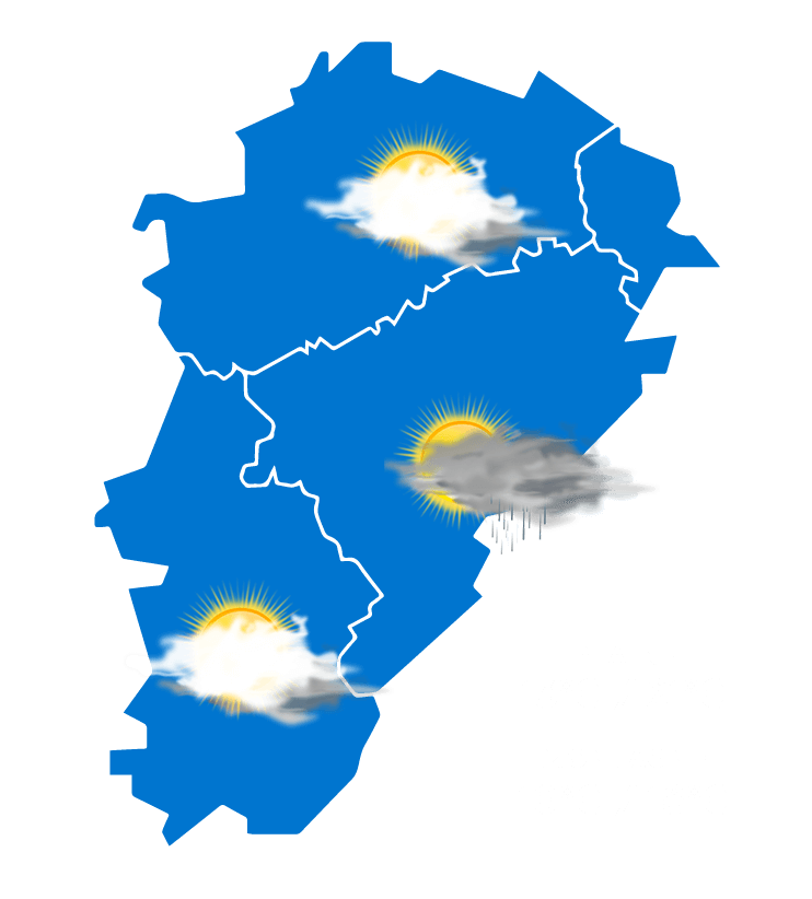 Carte météo à jour + 2