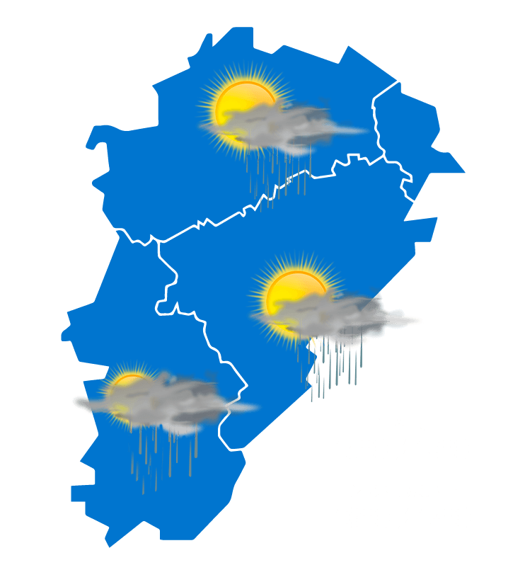 Carte météo à jour + 3