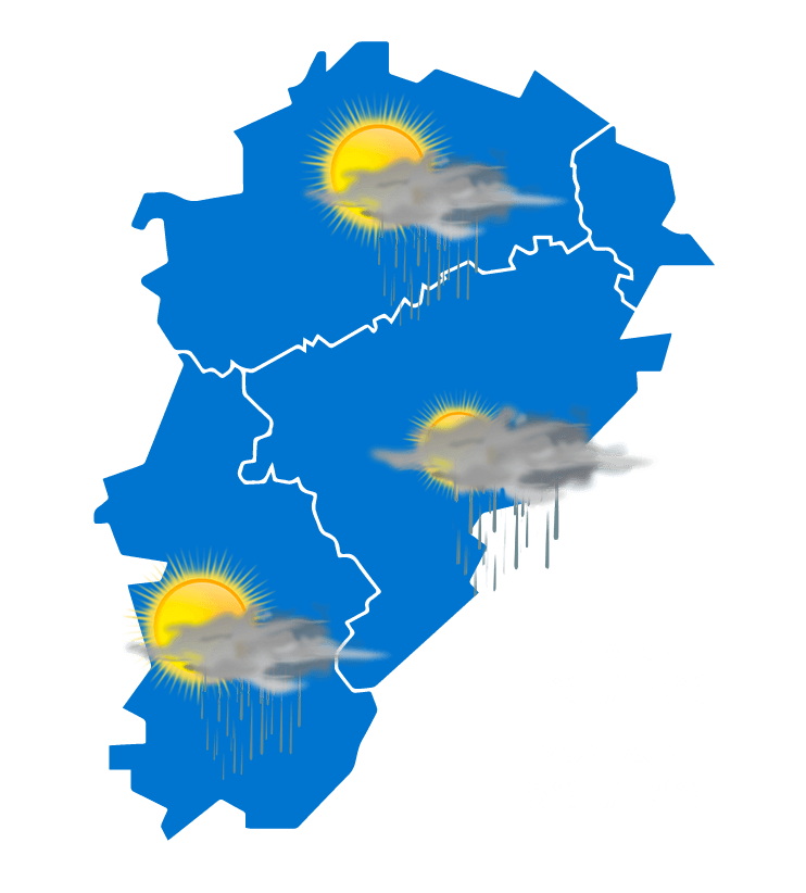 Carte météo à jour + 3