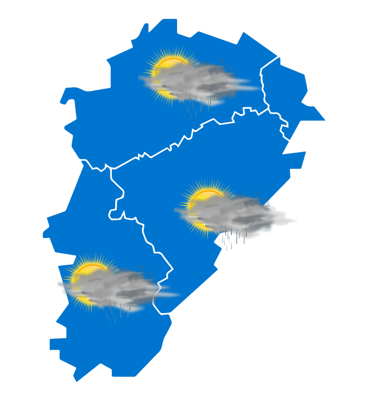 Carte météo à jour + 3