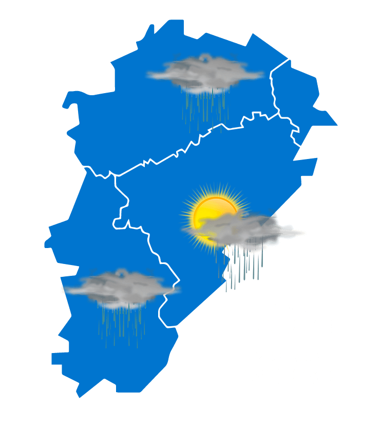 Carte météo à jour + 3