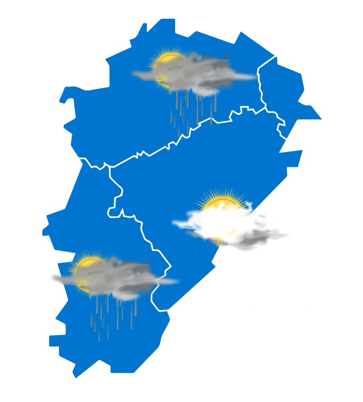 Carte météo à jour + 3